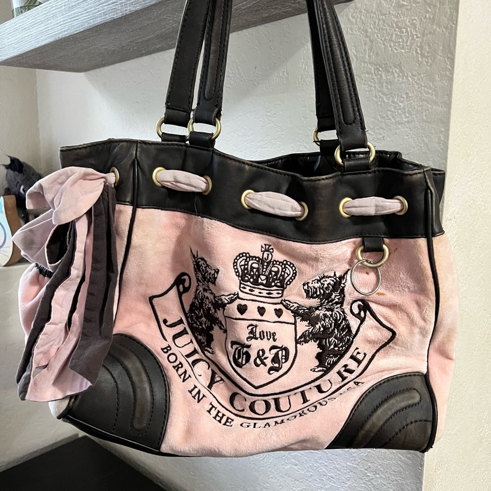 Pink Juicy Couture purse